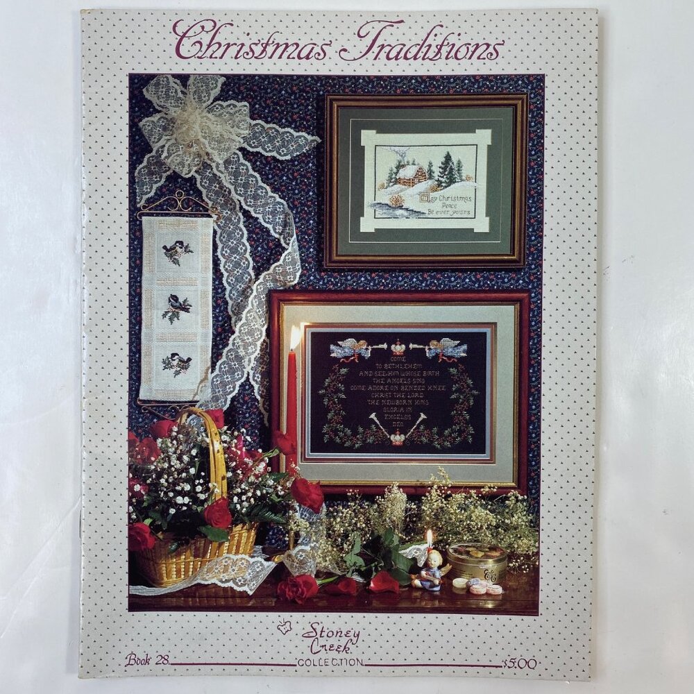 Stoney Creek Collection Christmas Traditions Holiday Cross Stitch Pattern Book